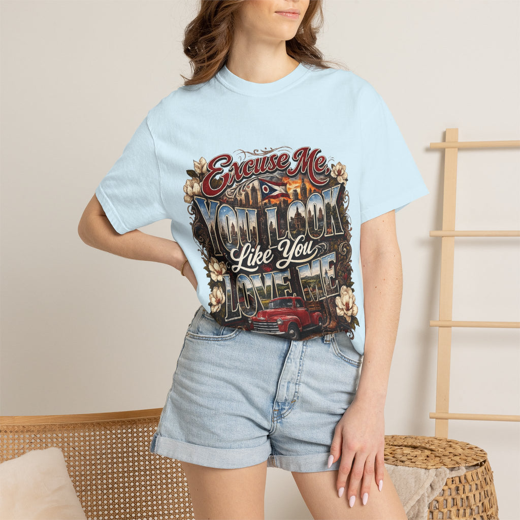 Excuse Me I Don’t Look Like You Love Me T-Shirt — Retro Car Graphic Tee
