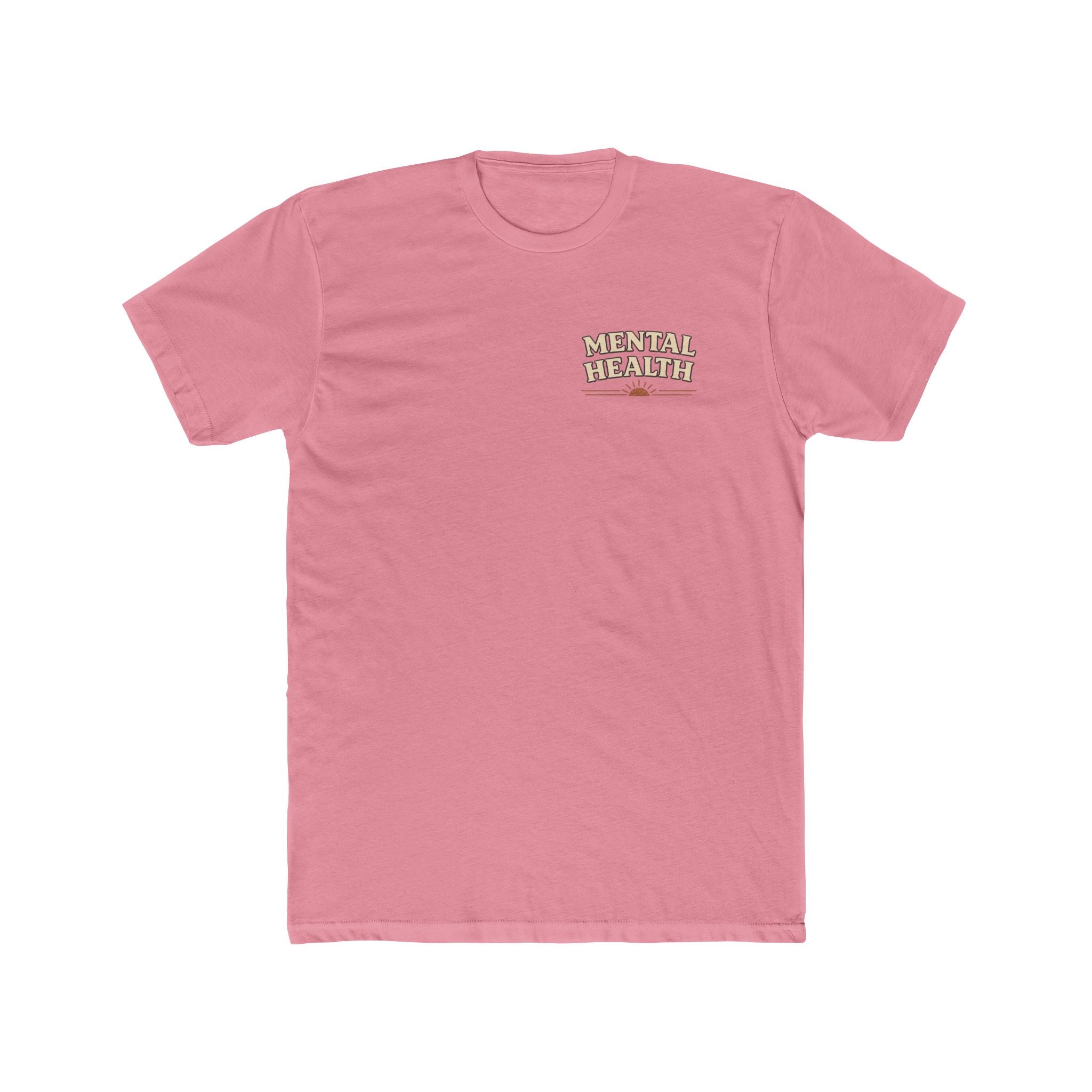 Mental Health Is Health Tee | Retro Sunrise, Take Care of Your Mind