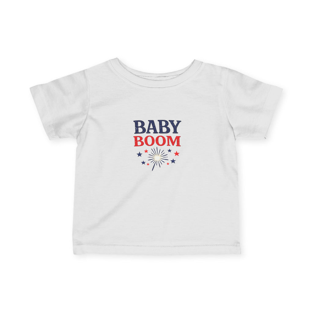 Baby Boom Infant Tee | patriotic fireworks baby shirt