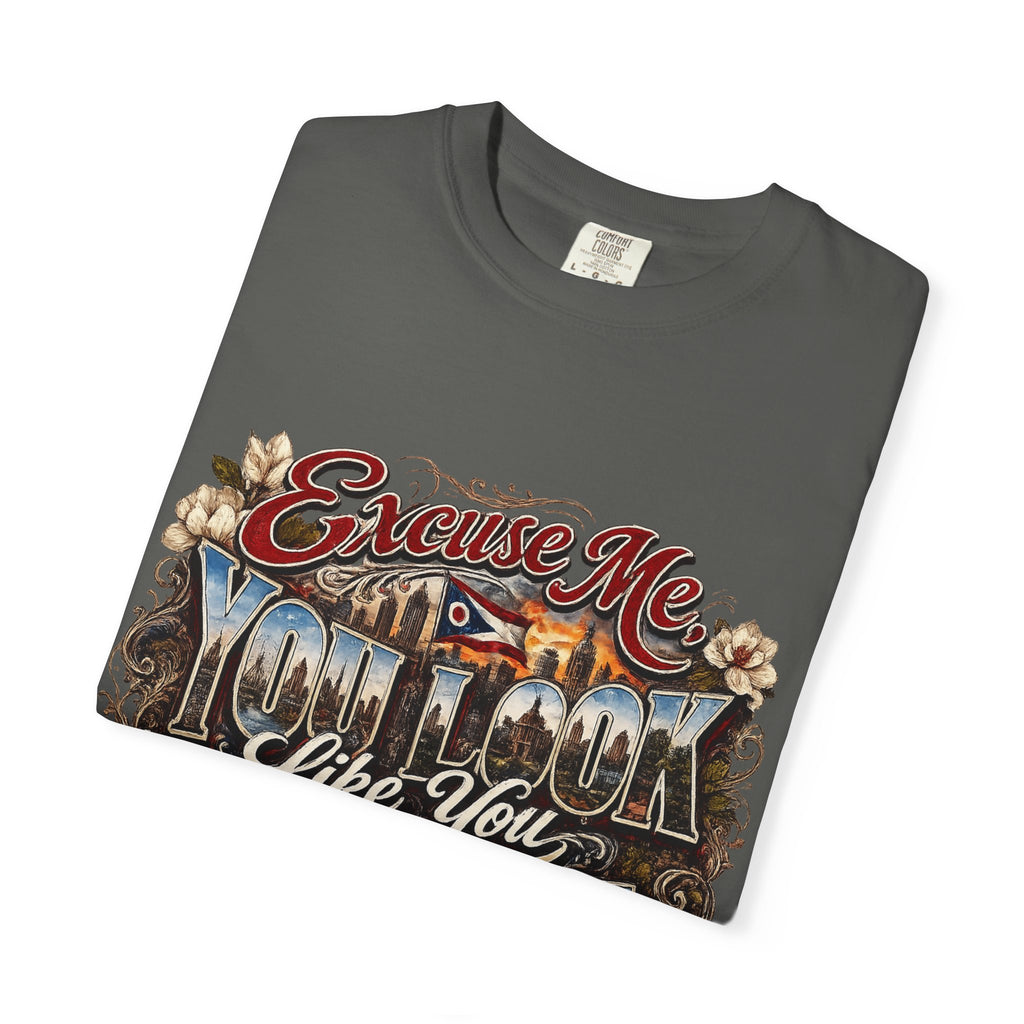 Excuse Me I Don’t Look Like You Love Me T-Shirt — Retro Car Graphic Tee