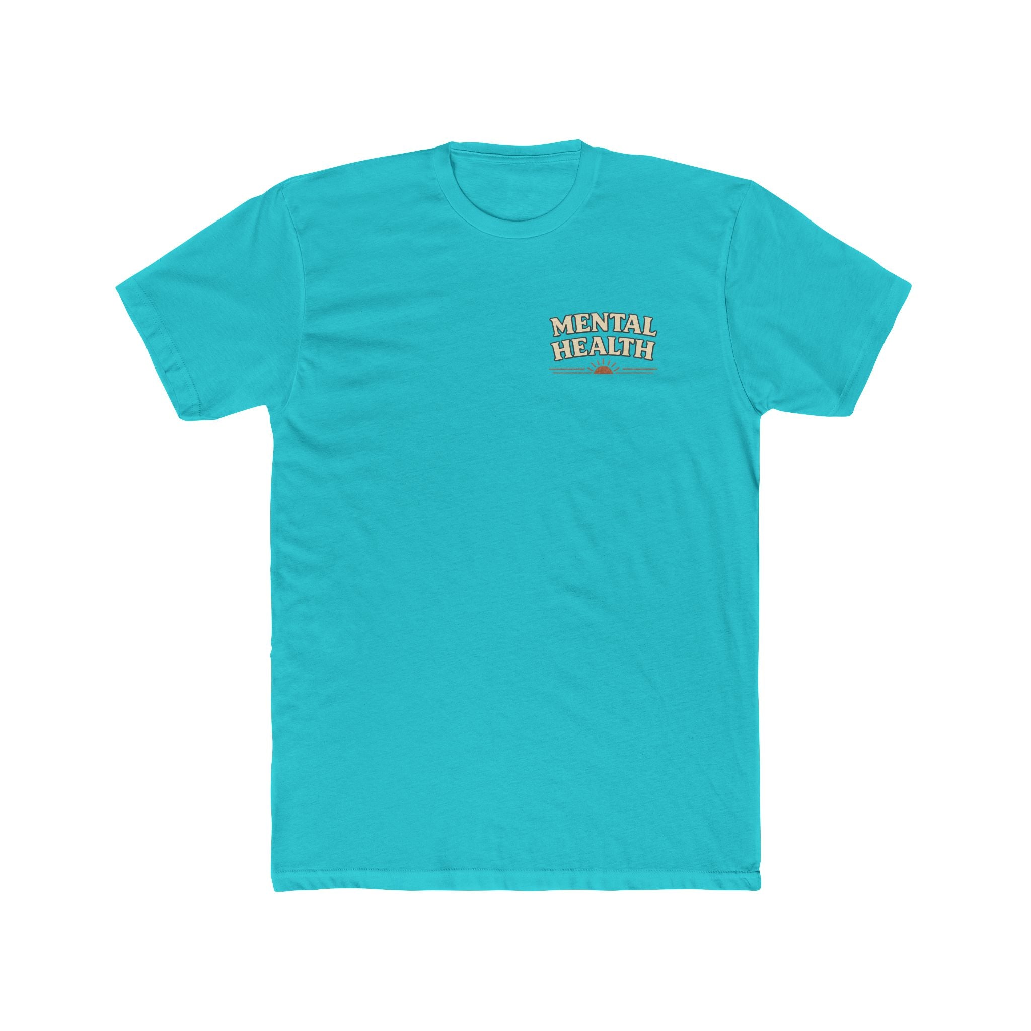 Mental Health Is Health Tee | Retro Sunrise, Take Care of Your Mind