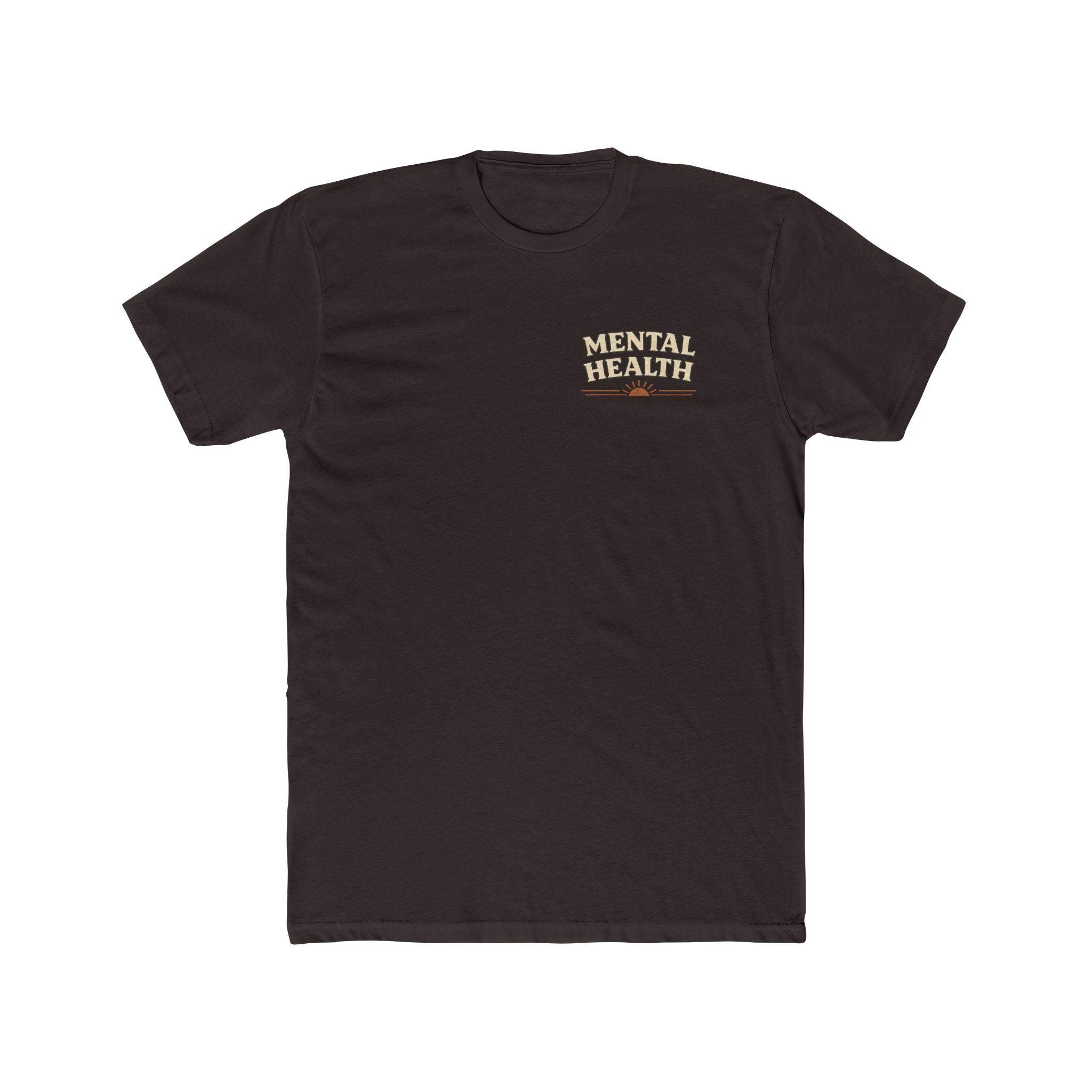Mental Health Is Health Tee | Retro Sunrise, Take Care of Your Mind