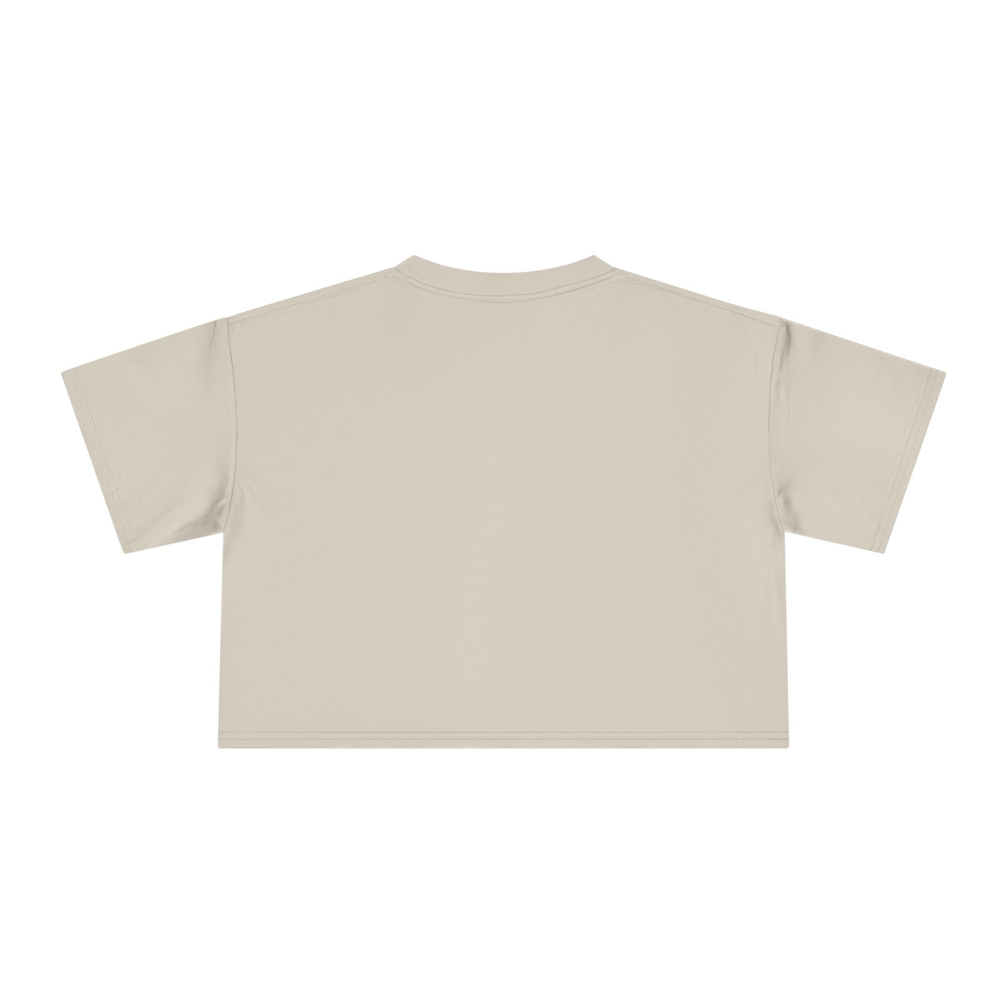 Beach Please graphic Crop Tee | tropical letters, pink bow