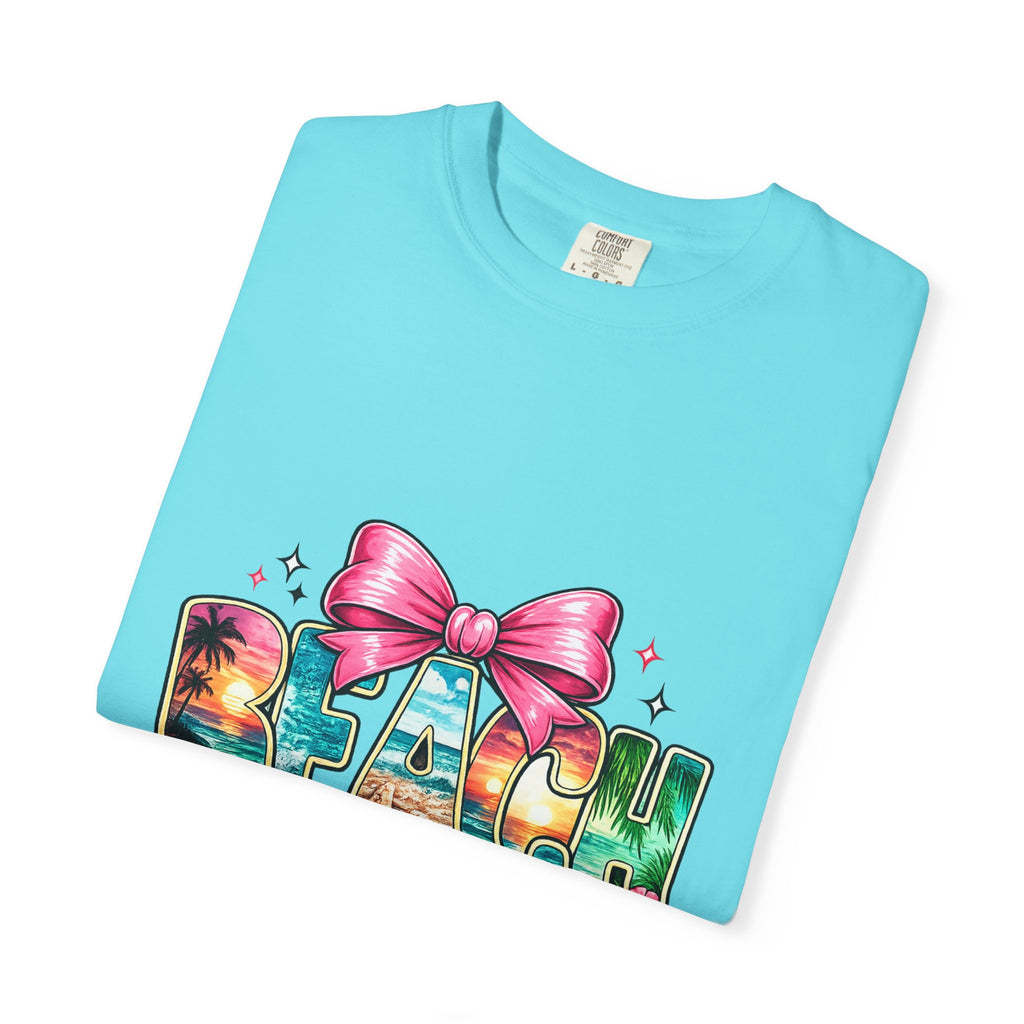Beach Please T-Shirt — Tropical Summer Graphic Tee