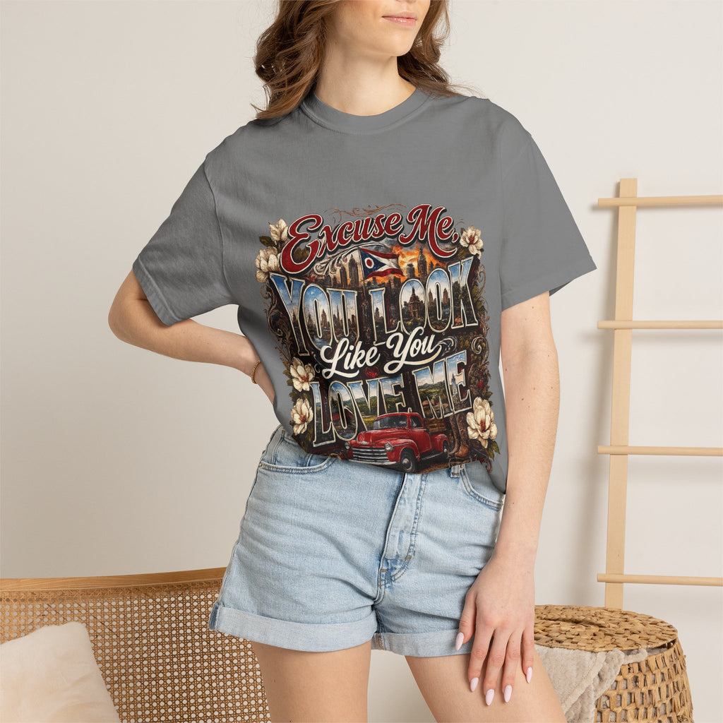 Excuse Me I Don’t Look Like You Love Me T-Shirt — Retro Car Graphic Tee