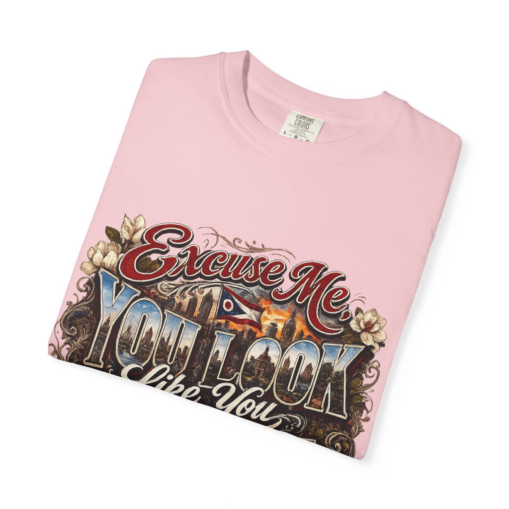 Excuse Me I Don’t Look Like You Love Me T-Shirt — Retro Car Graphic Tee