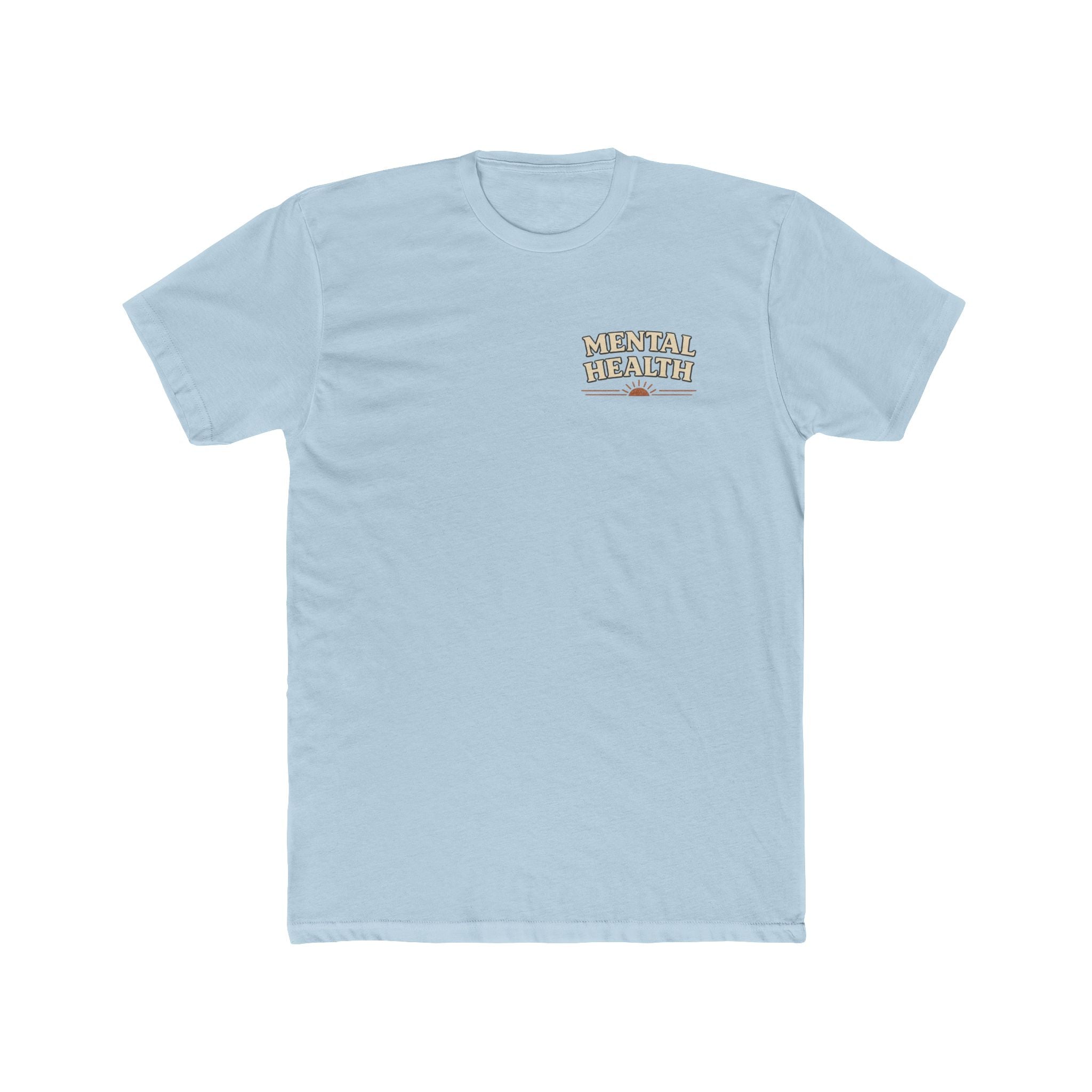 Mental Health Is Health Tee | Retro Sunrise, Take Care of Your Mind
