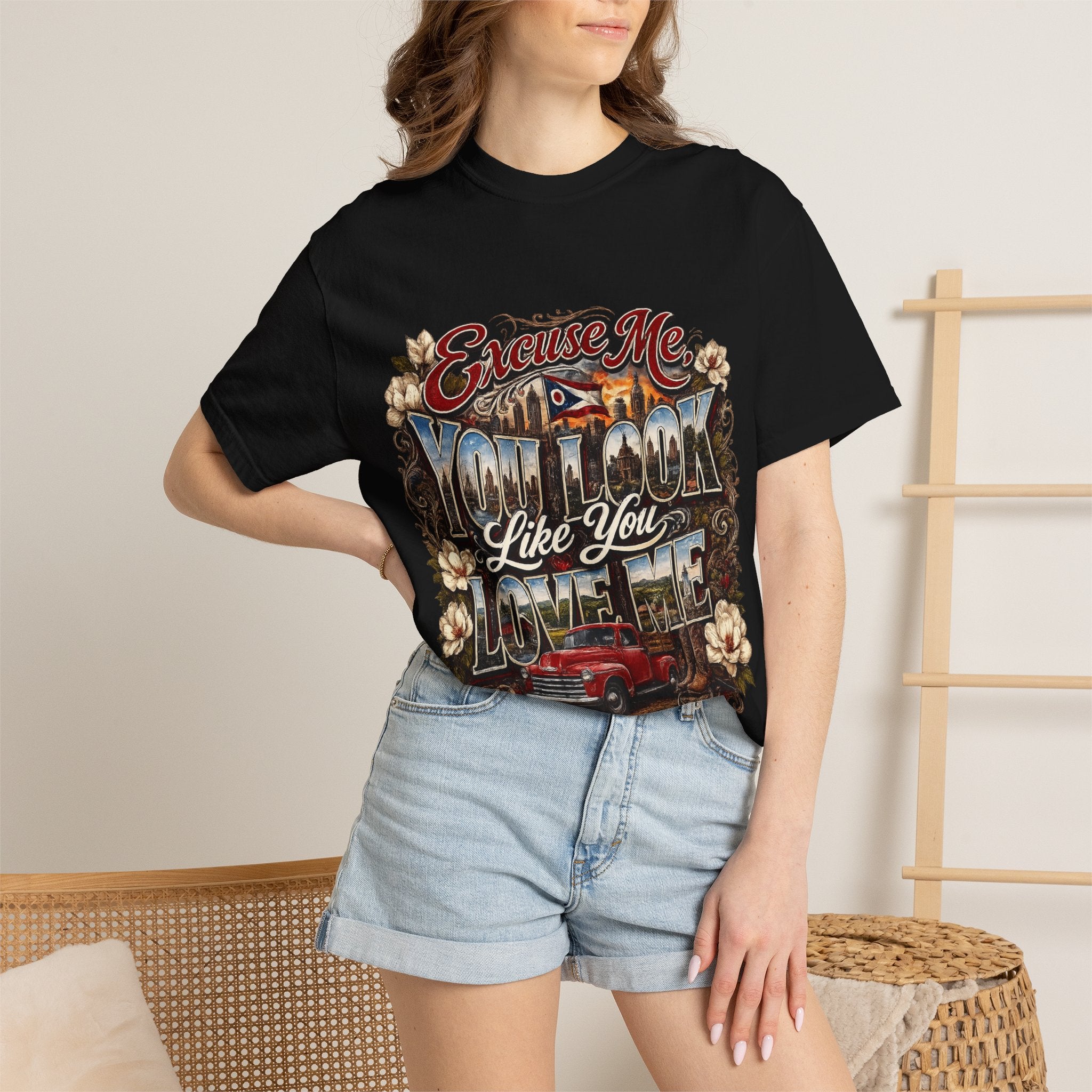 Excuse Me I Don’t Look Like You Love Me T-Shirt — Retro Car Graphic Tee