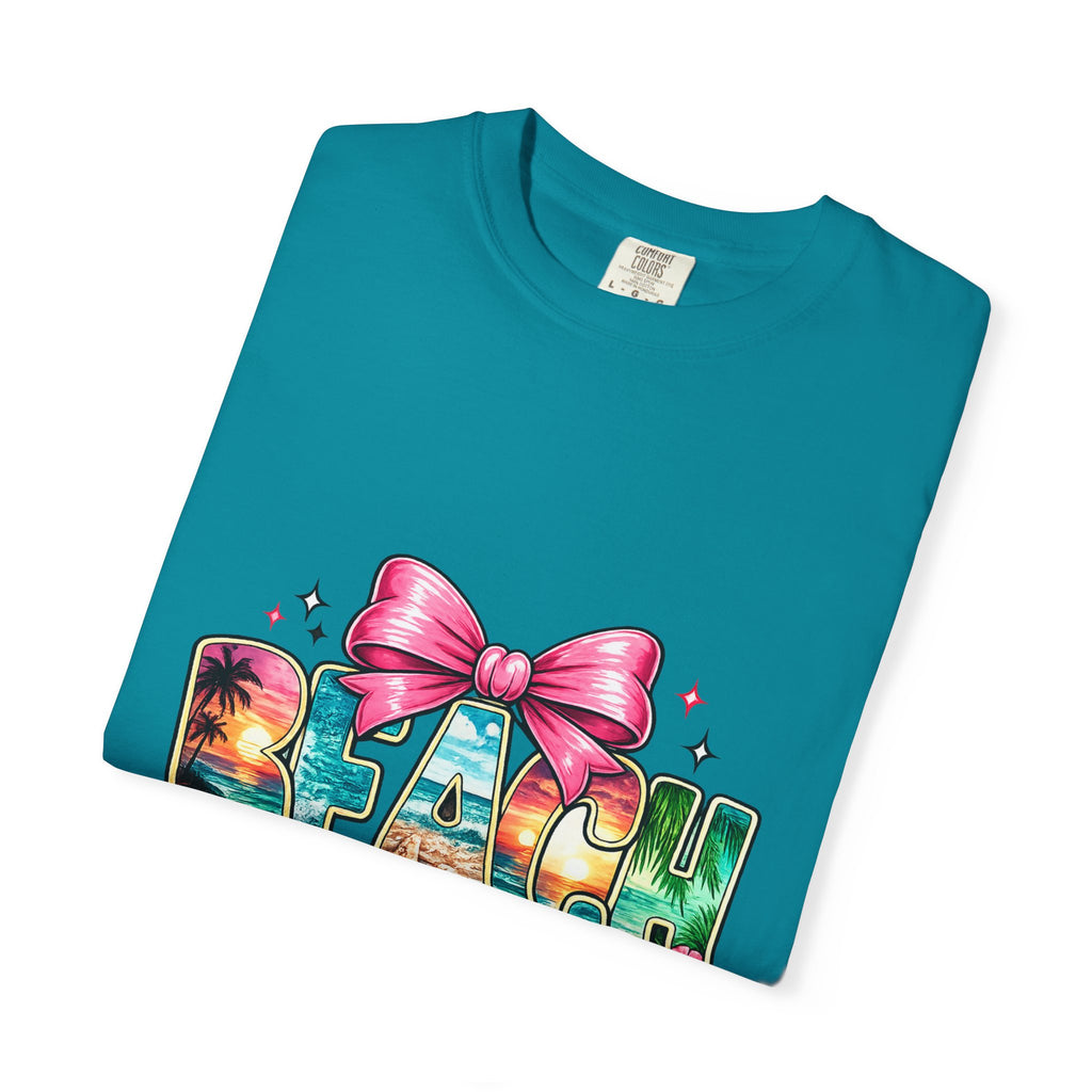 Beach Please T-Shirt — Tropical Summer Graphic Tee