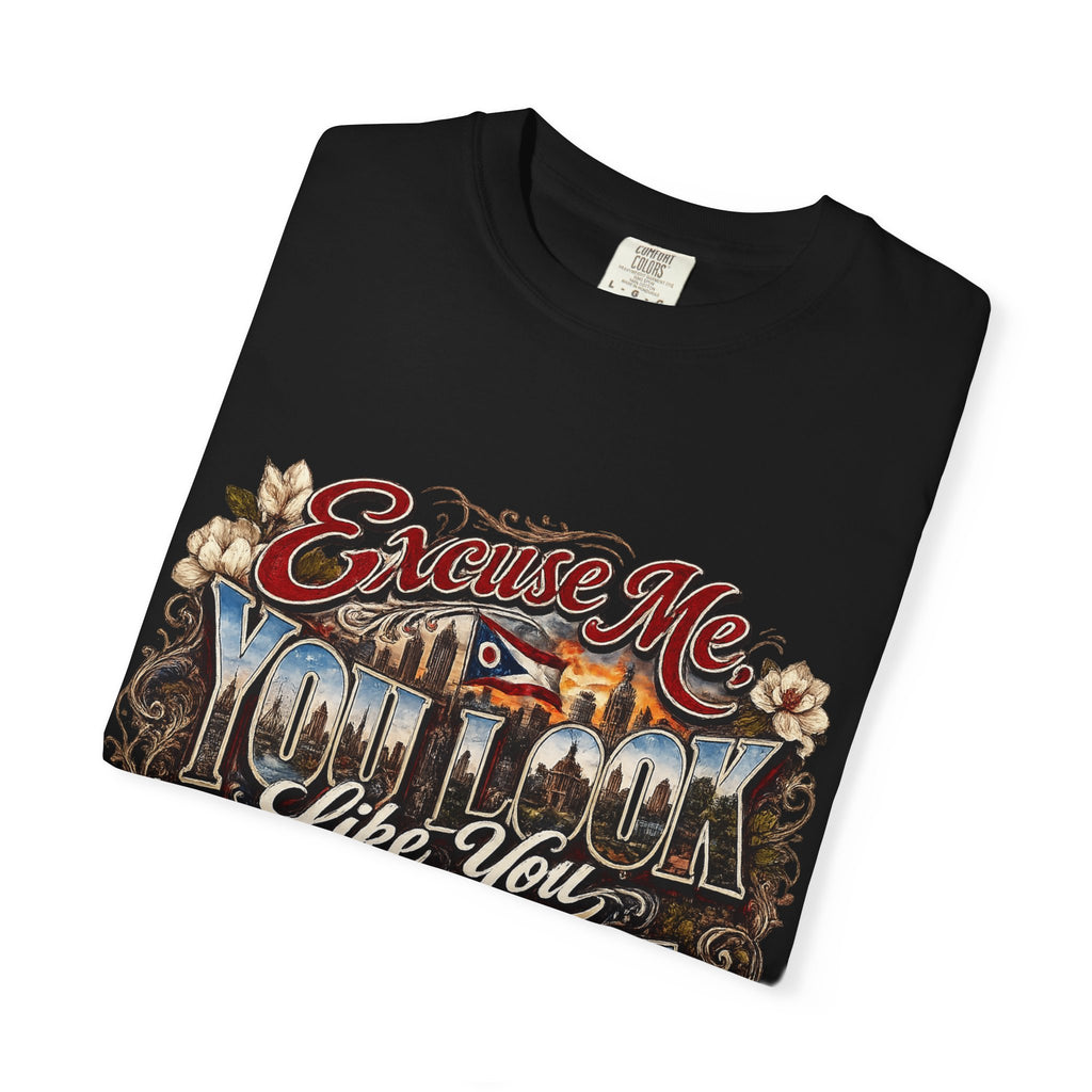 Excuse Me I Don’t Look Like You Love Me T-Shirt — Retro Car Graphic Tee